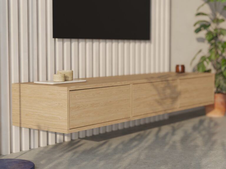 Hängende moderne TV-Schrank 180 cm