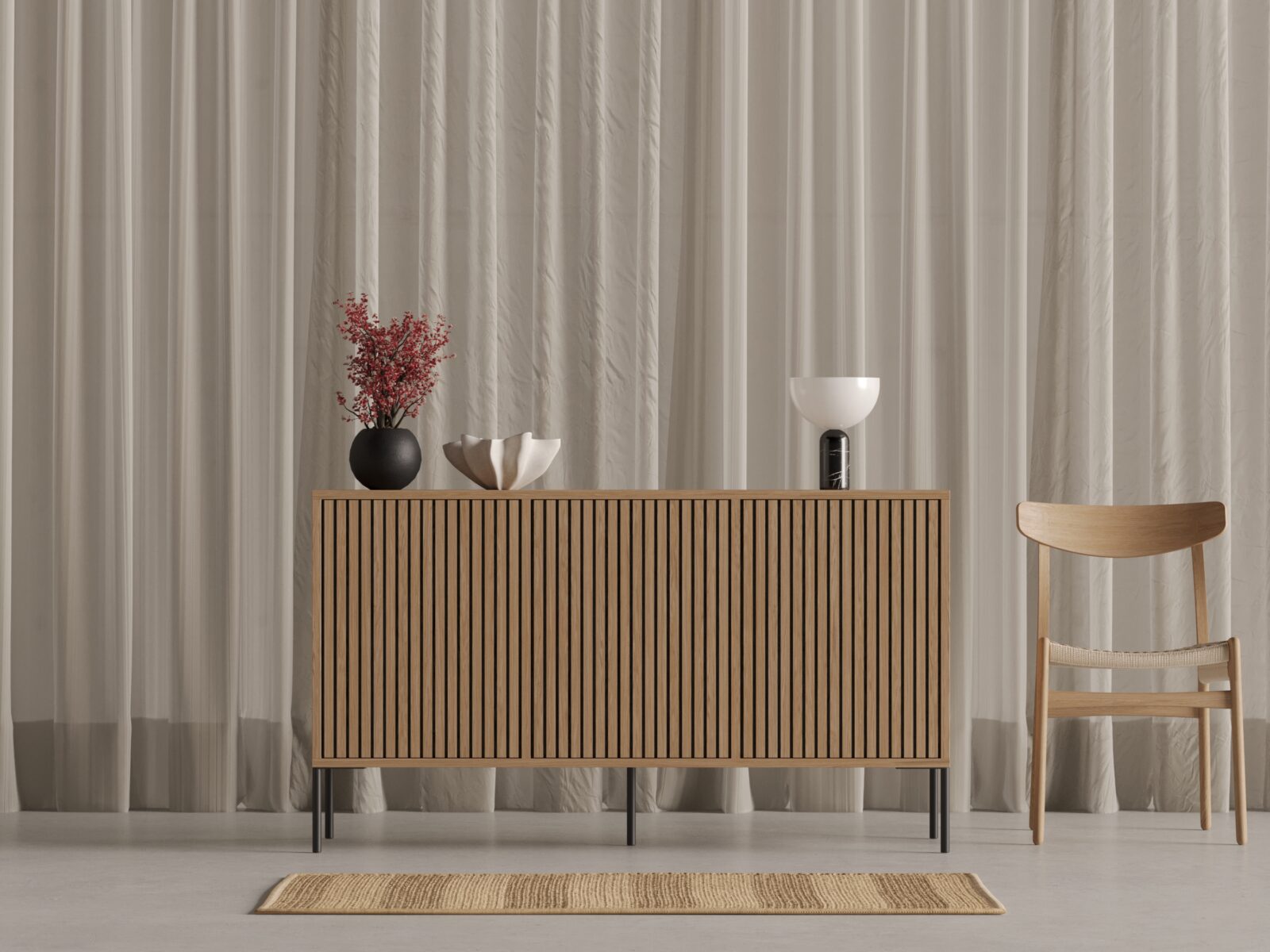 kommode-143-cm-mit-lamellentueren-und-metallbeinen