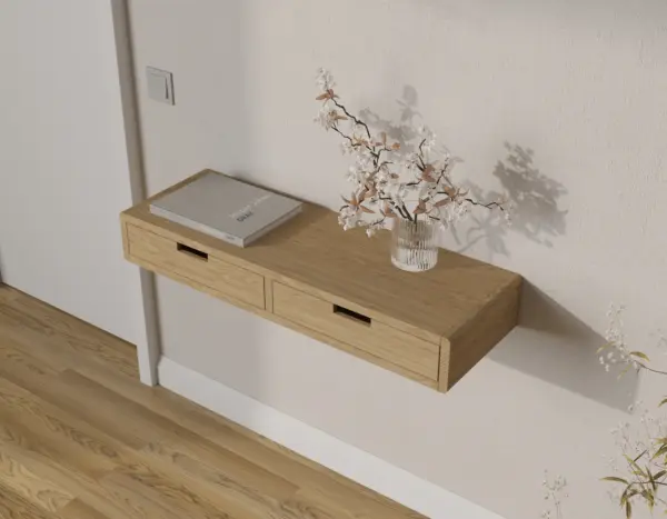 holz-wandkonsole-mit-schubladen-und-abgerundeten-seiten-90×30-cm