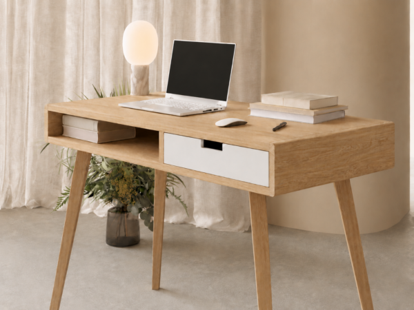 schreibtisch-holz-100-cm-weisse-schublade-einlegeboden-2